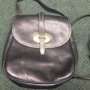 Black mini Dooney &Bourke backpack